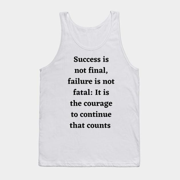 motivational phrases #3 Tank Top by Dress Well Shop